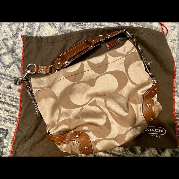 Vintage Coach Carly Hobo Bag - Picture 1 of 13